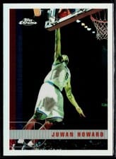 1997 Topps Chrome Juwan Howard #27 card