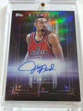 2025-26 Topps Midnight Dark Marks Signatures Juwan Howard #DM-JH card