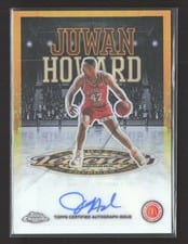 2025 Topps Chrome McDonald's All American Legends Autographs Juwan Howard #LA-JH card
