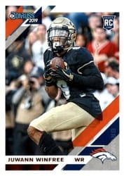 2019 Donruss Base Set Juwann Winfree #297 card