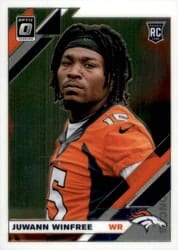 2019 Donruss Optic Base Set Juwann Winfree #147 card
