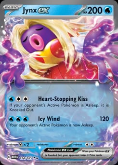 2023 151 Jynx ex #124 card