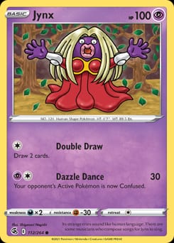 2021 Fusion Strike Jynx #112 card