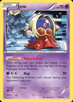 Generations Jynx #36 card
