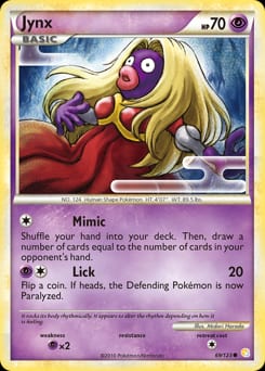 HeartGold & SoulSilver Jynx #69 card