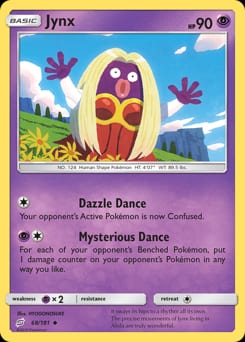 Team Up Jynx #68 card