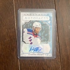 2023-24 Upper Deck Artifacts Autograph Facts K'Andre Miller #AF-KM card