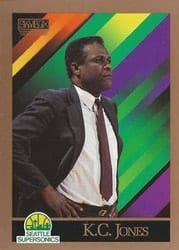 1990-91 SkyBox Base Set K.C. Jones #325 card