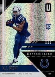 2018 Panini Unparalleled Base Set K.J. Brent #87 card