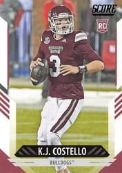 2021 Score Base Set K.J. Costello #391 card