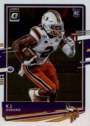 2020 Donruss Optic Base Set K.J. Osborn #102 card