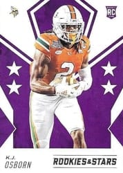 2020 Panini Rookies & Stars Base Set K.J. Osborn #177 card
