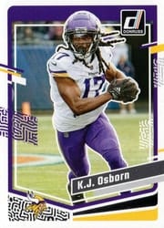 2023 Donruss Base Set K.J. Osborn #195 card