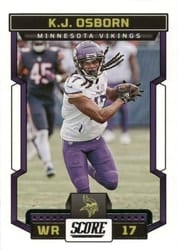 2023 Score Base Set K.J. Osborn #115 card