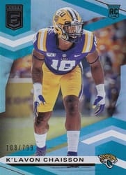 2020 Donruss Elite Base Set K'Lavon Chaisson #199 card