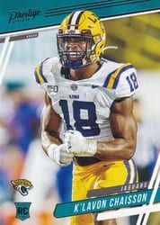 2020 Panini Prestige Base Set K'Lavon Chaisson #274 card