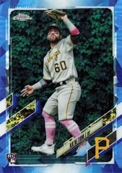 2021 Topps Chrome Update Sapphire Edition Base Set Ka'ai Tom #US152 card
