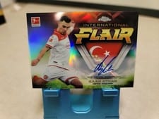2019 Topps Chrome Bundesliga International Flair Kaan Ayhan Autograph #IF-18 card