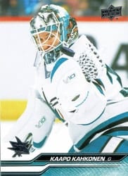 2023-24 Upper Deck Base Set Kaapo Kahkonen #397 card