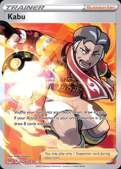 Lost Origin Trainer Gallery Kabu #TG26 card