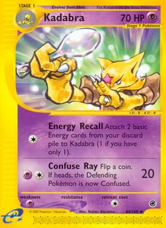 Expedition Base Set Kadabra #84 card