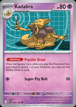 Mega Evolution Kadabra #55 card