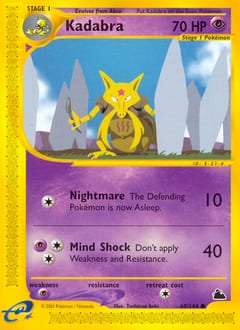 Skyridge Kadabra #69 card