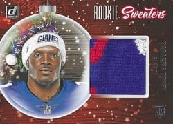 2021 Donruss Rookie Holiday Sweater Kadarius Toney #RS-KTO card