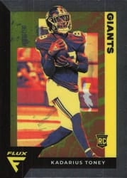 2021 Panini Chronicles Flux Rookies Kadarius Toney #FX-14 card