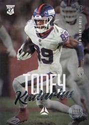 2021 Panini Chronicles Luminance Update Rookies Kadarius Toney #214 card
