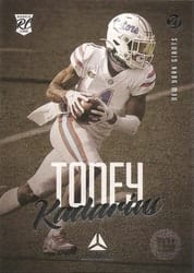 2021 Panini Luminance Base Set Kadarius Toney #168 card