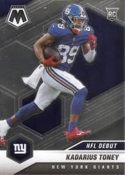 2021 Panini Mosaic Base Set Kadarius Toney #251 card
