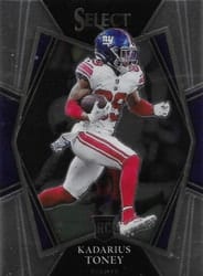 2021 Panini Select Base Set Kadarius Toney #152 card