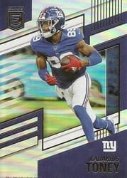 2022 Donruss Elite Base Set Kadarius Toney #61 card