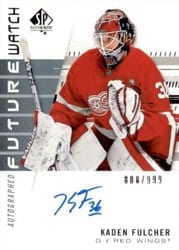 2019-20 SP Authentic Base Set Kaden Fulcher #150 card