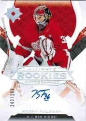 2019-20 Upper Deck Ultimate Collection Base Set Kaden Fulcher #119 card
