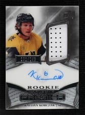 2022-23 Upper Deck Premier Acetate Rookie Autograph Patch Kaedan Korczak #AR-KK card