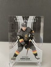 2022-23 Upper Deck Trilogy Rookie Premier Kaedan Korczak #RP-KK card