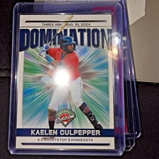 2024 Panini Prospect Edition Domination Kaelen Culpepper #3 card