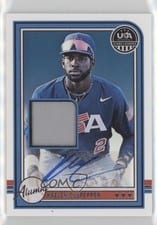 2025 Panini Stars & Stripes USA Baseball Alumni Signature Materials Kaelen Culpepper #USA-KC card