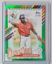 2025 Topps Pro Debut Drafted Kaelen Culpepper #DF-3 card