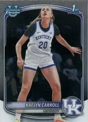 2025-26 Bowman Chrome Prospects Kaelyn Carroll #BCP-82 card