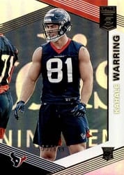 2019 Donruss Elite Base Set Kahale Warring #153 card