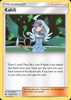 Lost Thunder Kahili #179 card