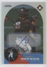2022 Bowman Chrome Ascensions Autographs Kahlil Watson #BA-4 card