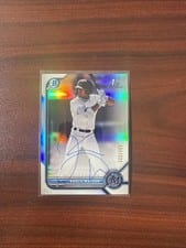 2022 Bowman Chrome Prospect Autographs Kahlil Watson #CPA-KW card