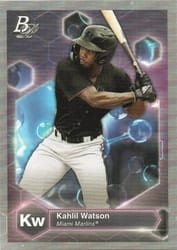 2022 Bowman Platinum Precious Elements Kahlil Watson #PE-8 card