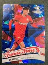 2019 Topps Chrome UEFA Champions League Sapphire Future Stars Kai Havertz #FS-KH card