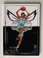 2021-22 Panini Noir Base Set Kai Jones #190 card