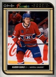 2022-23 O-Pee-Chee OPC Premier Kaiden Guhle #P-97 card